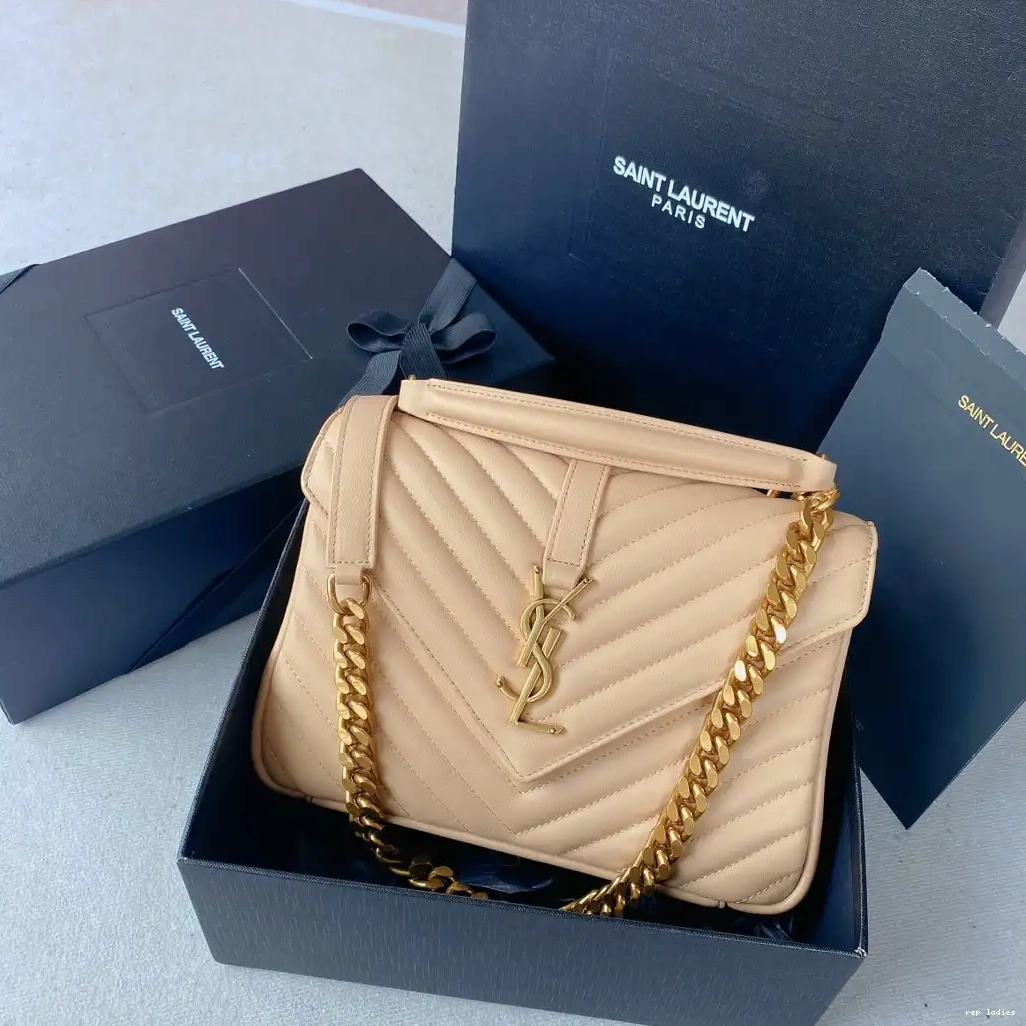 REP Medium shoulder YSL leather bag-24*17*6.5cm 0610